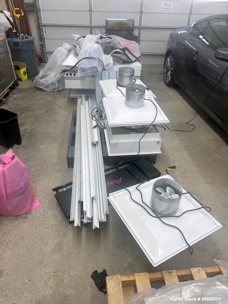 Used ICS Astro Pak Instant Cleanroom Inflatable Shelter System – Portable Cleanroom with FFU Housings by Instant Cleanroom Solutions