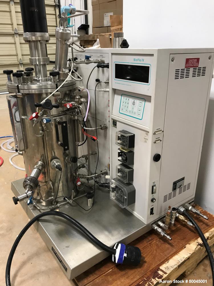 Used New Brunswick Scientific BIOFLO IV Fermentor/Reactor