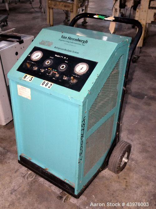 Used Van Steenburgh Refrigerant Recovery System, Model CV 15-4