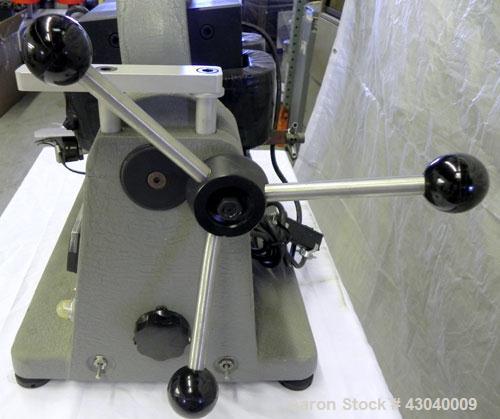 Used S.G. Frantz Company Magnetic Barrier Laboratory Separator, Model LB-1. Designed for the separation of dry materials according to magnetic susceptibility, exploiting either paramagnetic or diamag...