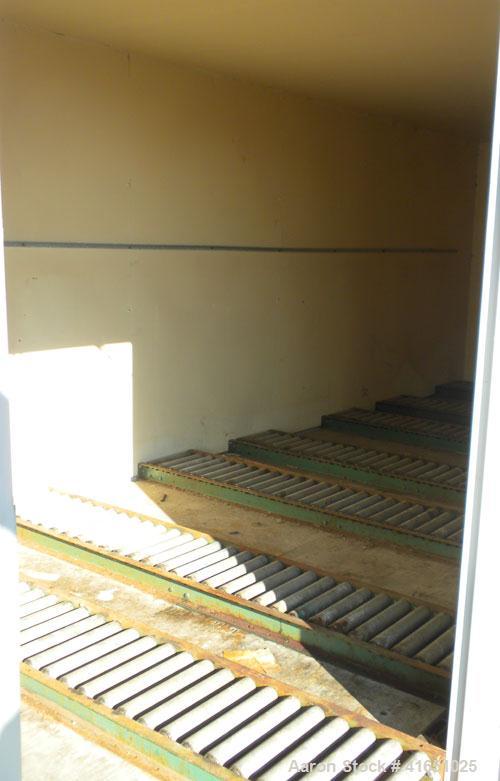 Used Haz-Stor Hazardous Material Storage Enclosure,  carbon steel. Internal enclosure dimensions 264’’ long x 96’’ deep x 83’’ tall. (4) Double door access, each door opening 53’’ wide x 80’’ tall. (...