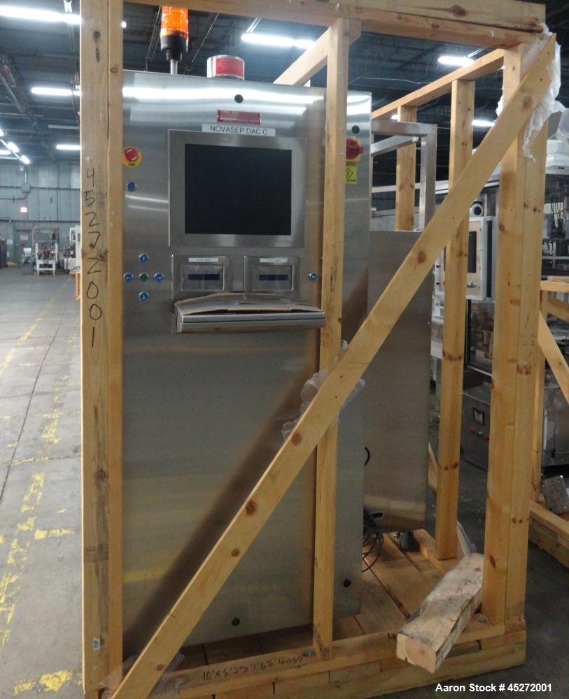 Used Novasep HPLC Hipersep High Pressure Chromatography System