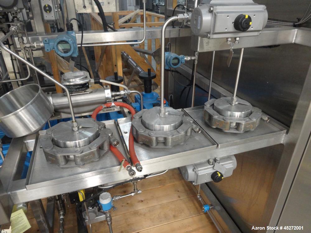 Used Novasep HPLC Hipersep High Pressure Chromatography System