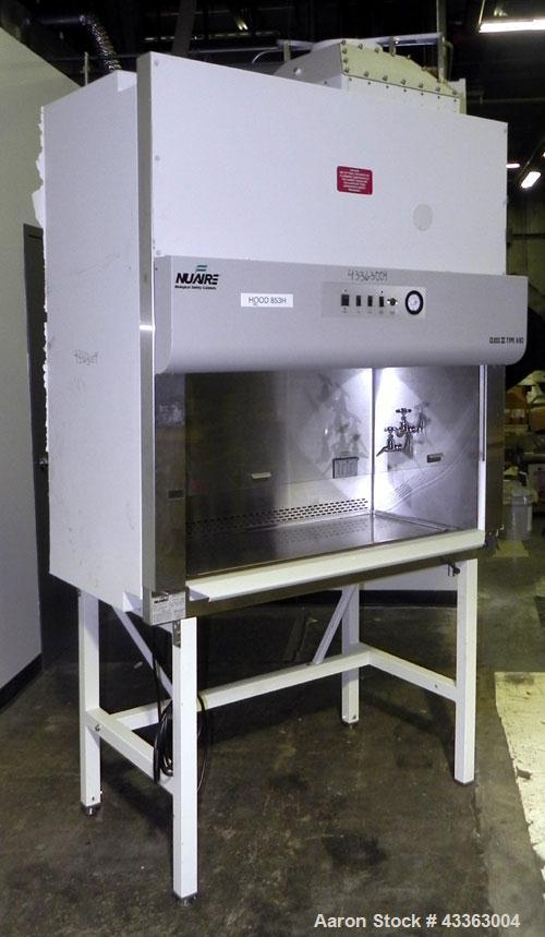 Used Nuaire Biological Safety Cabinet Model Nu