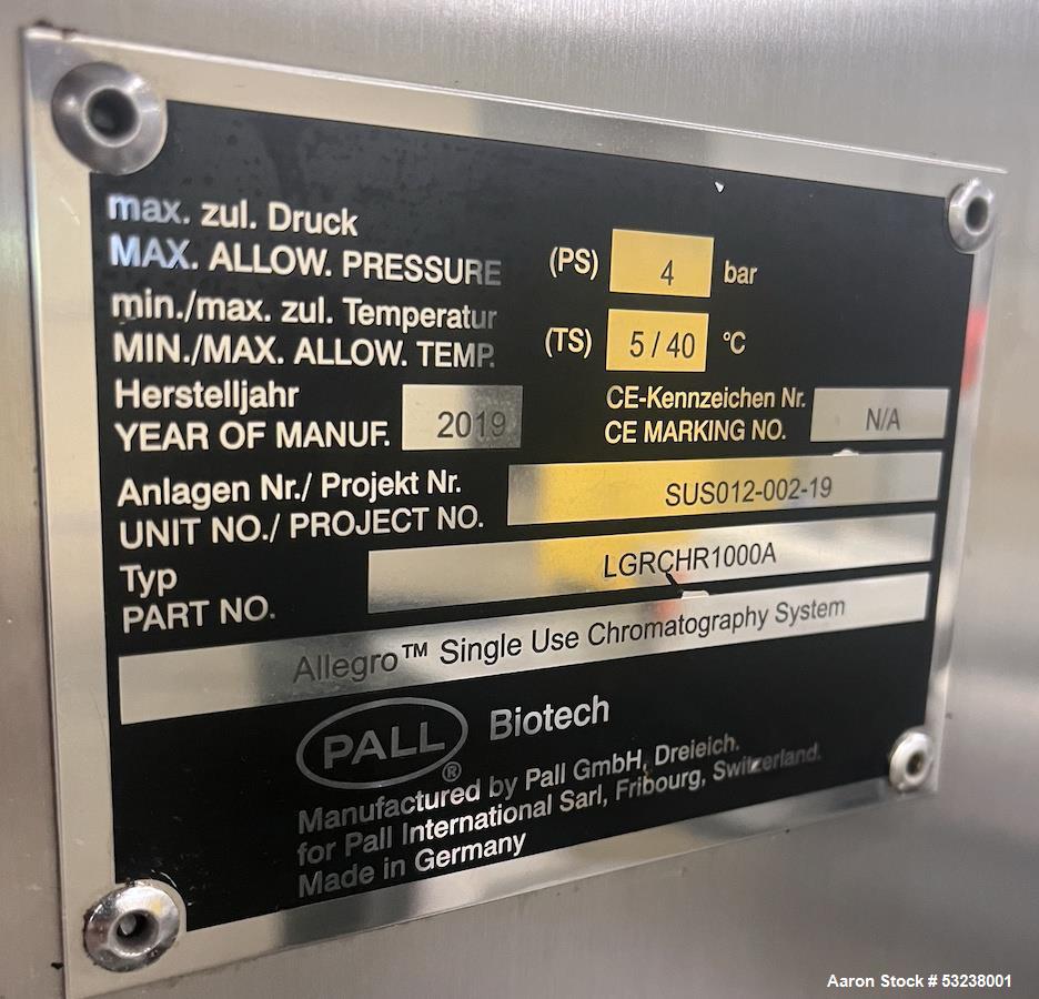 Used Pall Allegro Single-Use Chromatography Skid – Sartobind Cassette Holder | PLC | GMP Ready | Built 2019