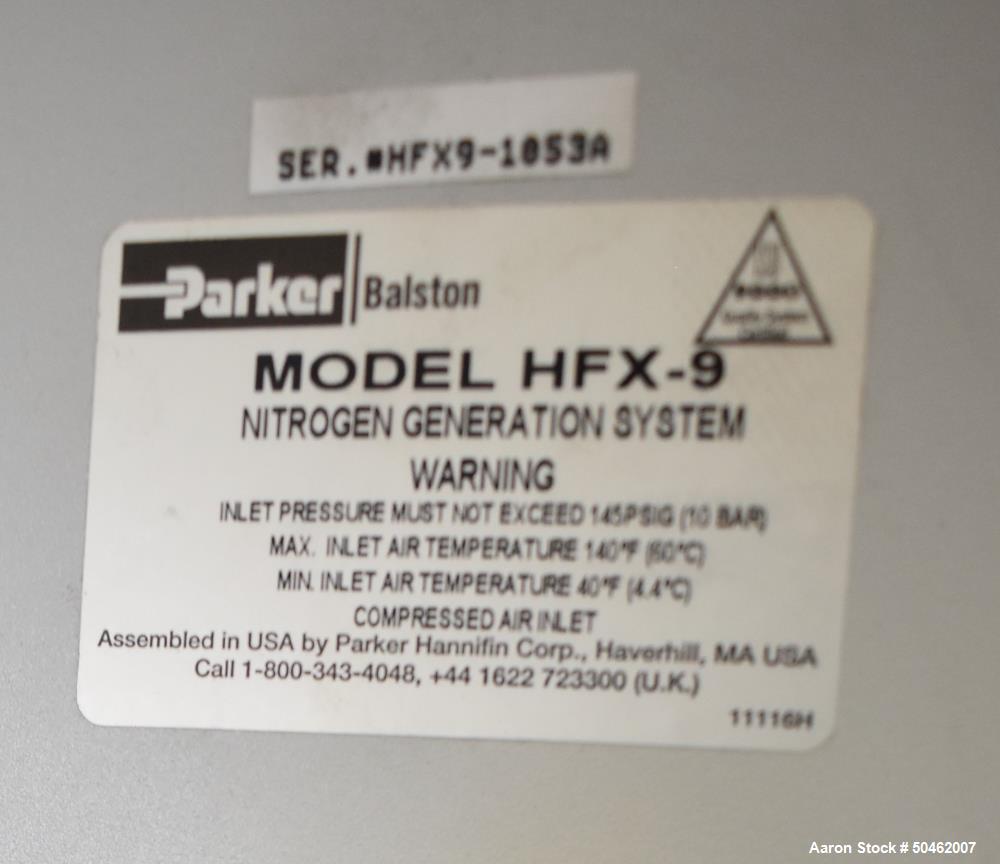 Used Parker Balston Membrane Nitrogen Generator