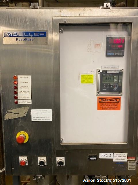 Used Paul Mueller WFI Multi Effect Distillation Still