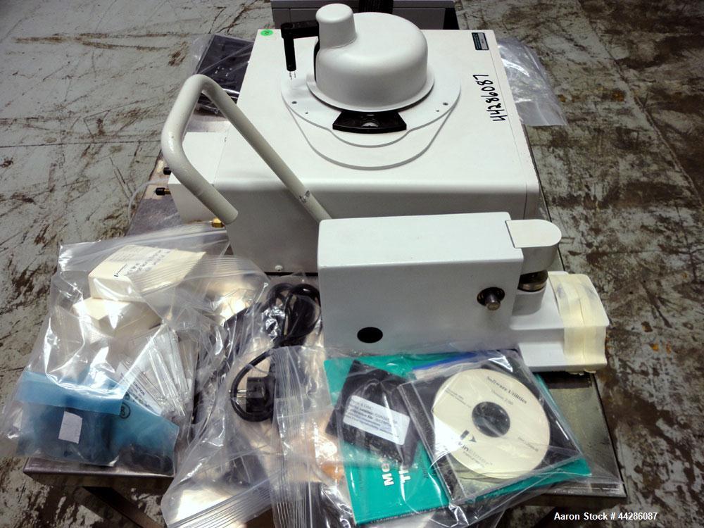 Used Perkin Elmer Pyris6 DSC Differential Scanning Calorimeter. Part# N520-0084. Designed for thermoanalytical technique in which the difference in the amount of heat required to increase the tempera...