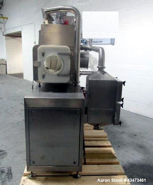 Used- PSL Powder Systems Limited Dispensecell With Sampling Isolator. Stainless steel construction, single sided, approximat...