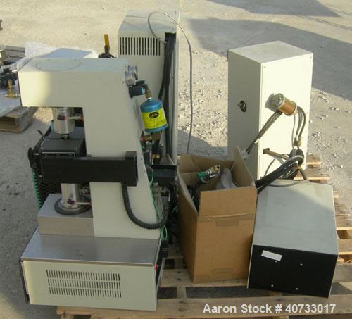 Used Rheometrics model RSA-2, solid material mechanical analyzer system.  15 amp, 220 volt.  Actuator max force of 1000 G.  Measurement sensitivity of 1 gm.  Includes a control computer, environmenta...