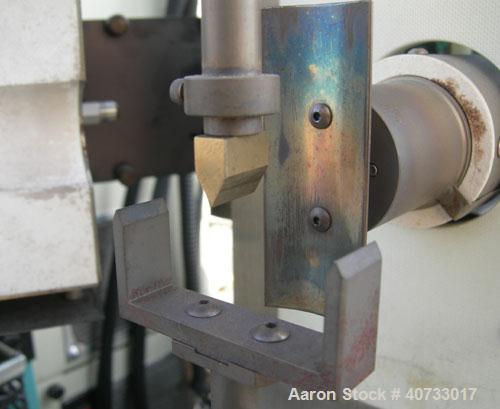 Used Rheometrics model RSA-2, solid material mechanical analyzer system.  15 amp, 220 volt.  Actuator max force of 1000 G.  Measurement sensitivity of 1 gm.  Includes a control computer, environmenta...