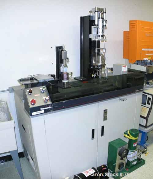 Used Rheometric Scientific Automated Melts Analyzer Model RAMA. 15 AMP, 50/60 Cycle, 200/240 Volt. Can accommodate up to 18 test cartridges.