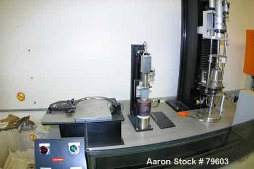 Used Rheometric Scientific Automated Melts Analyzer Model RAMA. 15 AMP, 50/60 Cycle, 200/240 Volt. Can accommodate up to 18 test cartridges.