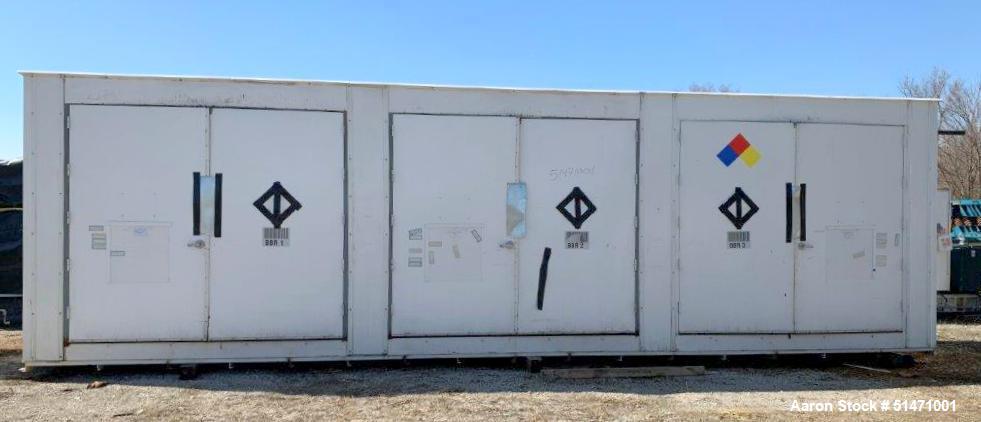 Used- Indoor / Outdoor Chemical Storage / Flammables Suppression Cabinet