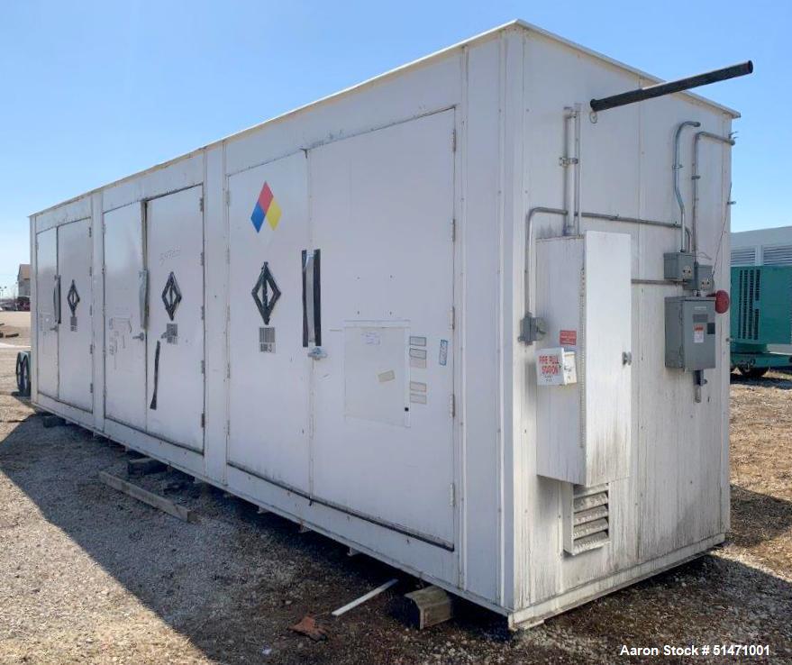Used Indoor / Outdoor Chemical Storage / Flammables Suppression Cabinet