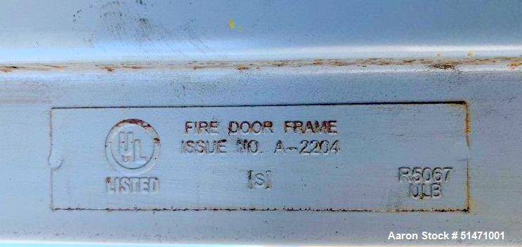 Used- Indoor / Outdoor Chemical Storage / Flammables Suppression Cabinet