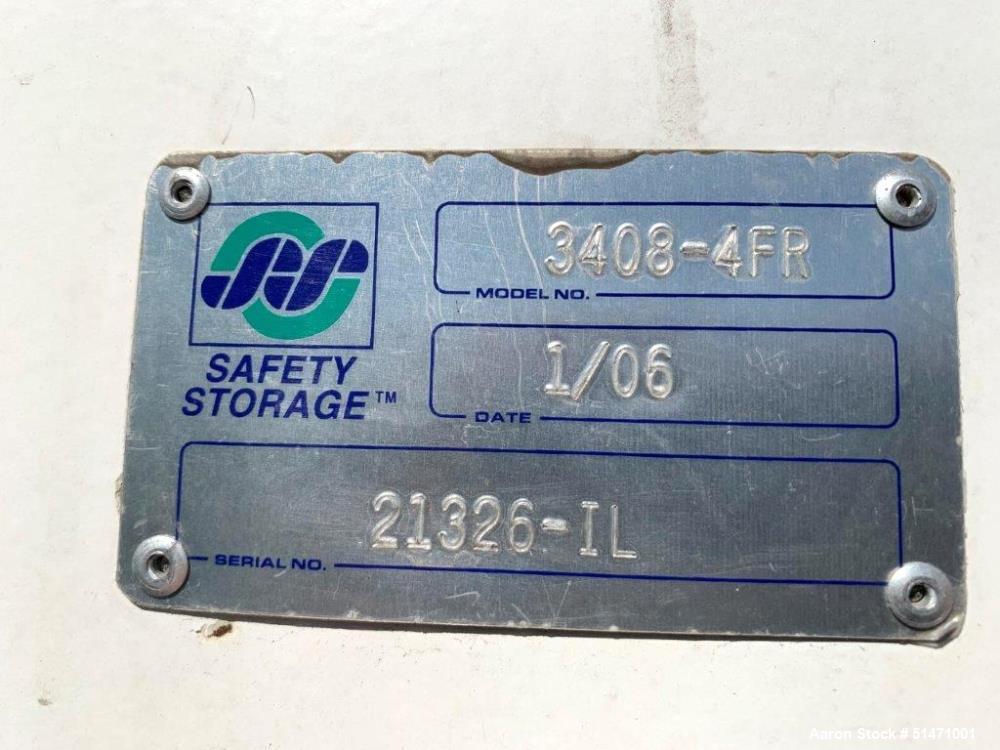 Used Indoor / Outdoor Chemical Storage / Flammables Suppression Cabinet
