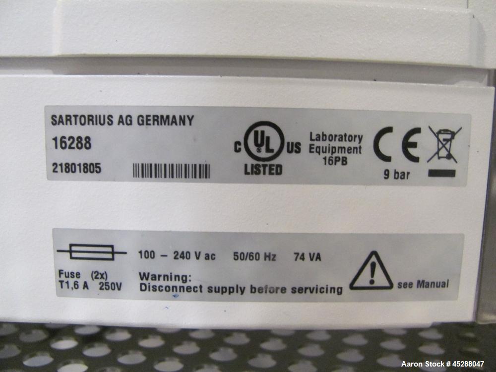Used Automatic Filter Integrity Tester Sartorius/Stedim Biotech 26288 Sartocheck