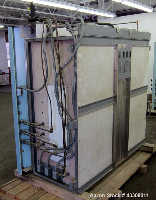 Used St Charles Manufacturing Laboratory Fume Hood. Internal dimensions approximate 62-1/2” wide x 23-1/4” deep. Sliding front doors.