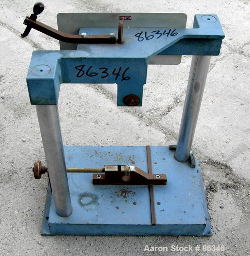 Used TMI Pendulum Impact Tester. Approximately 11' per second. Requires pendulum arm.