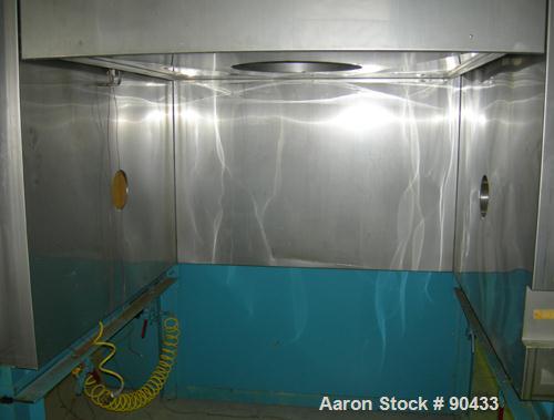 USED: Thermotron environmental test chamber, model FX-62-CHV-705-705 floor style. 62 cubic feet of test space. Temp, humidity and vibration testing. Heating and cooling. Range -73 to +177 deg F. Incl...