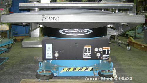 USED: Thermotron environmental test chamber, model FX-62-CHV-705-705 floor style. 62 cubic feet of test space. Temp, humidity and vibration testing. Heating and cooling. Range -73 to +177 deg F. Incl...