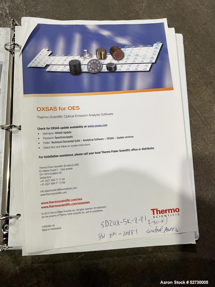 Used Thermo Scientific ARL 3460 Metals Analyzer – High-Precision Spectrometer