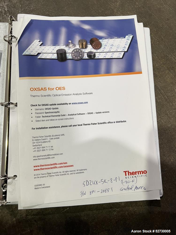 Thermo Scientific ARL 3460 Metals Anaylzer