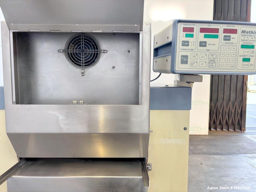 Werner Mathis AG LTE-T Lab Oven – Electric Drying, 750×1100×1000mm, 210kg
