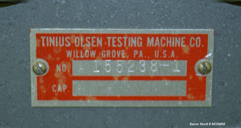 Used Tinius Olsen Extrusion Plastometer/Melt Indexer, Model AD987.