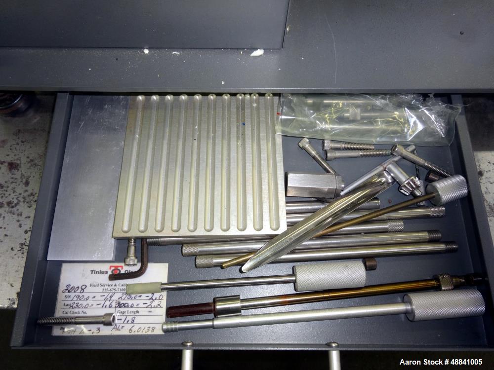 Used Tinius Olsen Extrusion Plastometer/Melt Indexer.