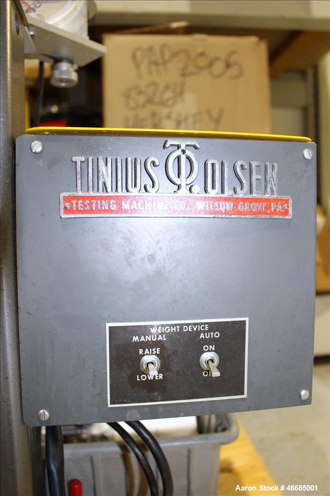 Used Tinius Olsen Extrusion Plastometer/Melt Indexer, Model UE-4-78.