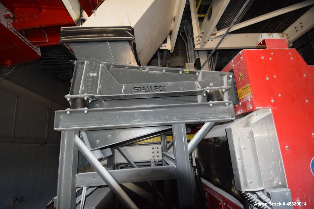 Used Tomra Commodas Ultrasort Pro Secondary XRT C-1200 Sorter. Capable of sorting 20 - 120mm material after primary crushing. DE-XRT Sensor system for differentiation between metals based on thicknes...