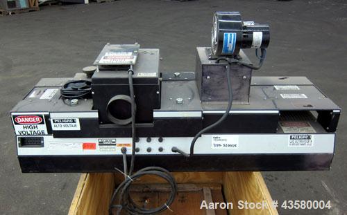 Used Trans-Tech UV Curing Conveyor System, Model 15608-10. Includes an UVEX model 15647-6 "C" Lamp, serial# 5027.