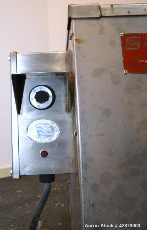 Used Arsco Ultrasonics Cleaner, Model Brute 7000, 304 Stainless Steel. Housing measures 13-3/4" wide x 72" long x 20-3/4" deep, open top no cover, flat bottom. (1) Bottom generator. Includes a contro...