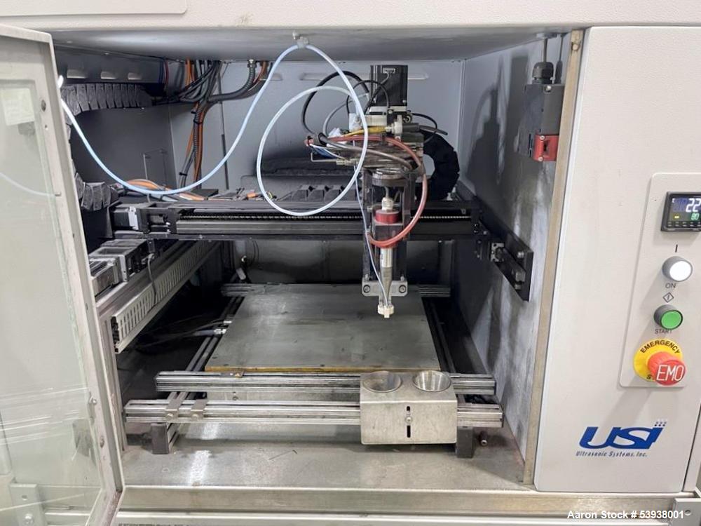 Used Ultrasonic Systems Prism 400 Spray Coater – 400mm x 400mm | 600mm/s | Tilt & Rotation | Built 2023
