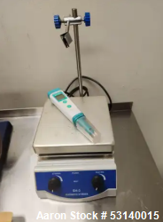 Used-SH-3 Hot Plate Magnetic Stirrer 5000ml Volume with Dual Control and 1 Inch Stir Bar