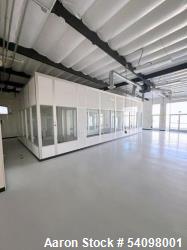 Used United Cleanroom | 22' x 38' x 12' | ISO 7 & ISO 8 | 5 Rooms + Hallway | 220V