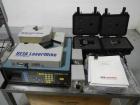 Used Beta Laser Mike, controller model 182-300, serial# 98-2862, with model 201-100, range from .25-25mm, +/- .006%, serial# 98-129 mike, model 202-200, range from .36-50.8mm, +/- .004%, serial# 98-0...