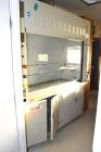 Used Hanson Laboratory Fume Hood, Model 5SA-70. With front glass door. Serial# 3229.