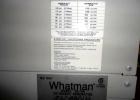 Used Whatmann UHP Nitrogen Generator, Model 76-94. 60# Minimum inlet pressure, 125 psi maximum outlet pressure, 60-100 f temp range, 120 volt, serial# E1399.
