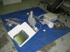USED: A-Dec dental chair, model 1005. Foot pedal controls, wall mount delivery system with light and cuspidor. Includes doctor and assistant stools.