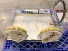 Used- Plas Labs Analytical Balance Glove Box, Model 830-ABC