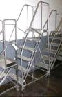 Used Stainless Steel Set of Portable Stairs