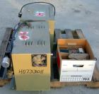 Used Falex friction and wear testing machine, model Falex-1 Ring and Block. Test speed 9 to 3600 rpm, load 5 to 1300 lbs, temperature up to 400 degrees F. Driven by an approximate 2 hp DC gearmotor. ...