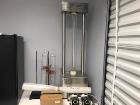 Used KARR Column Bench Top Unit, Model BTU-24. Consists of a 5/8” diameter glass column with the top and bottom chamber expanded to 1” diameter. Plate stack height is 24”. (2) plate stack assemblies ...