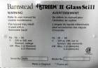 Used- Barnstead Fi-Stream II Glass Still, Model A56210. Product water capacity 1.4-2 liters per hour. Designed to effectivel...
