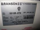 Used-Branson Bransonic Ultrasonic Cleaner Bath, Model 5510R-DTH. Serial# RNC050401211B.
