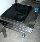 USED: Edmund Buhler orbital shaker, model VKS75A, stainless steel base. Table 31-3/4