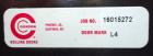 Used Denios Air Conditioned Storage Cabinet, Model L39-3164-F2-RD-MOD.
